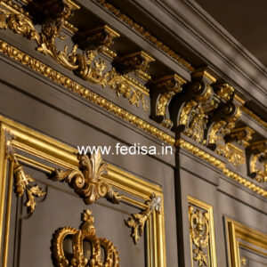 Textured Wall Finish Cassette Ac Ceiling Design No-2643