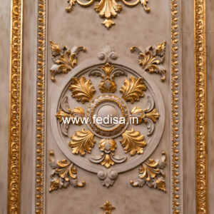Feature Wall Classic Style Ceiling 3d Wallpaper Design No-2652