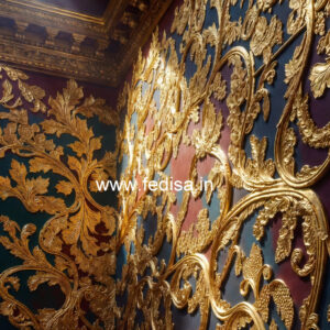 Classic Interior Walls Gypsum Ceiling Hall Design No-2666