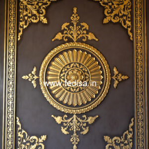 Wall Paneling Classic Style False Ceiling Tv Unit No-2679