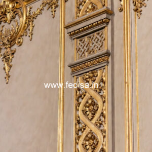 Stone Wall Cladding Heavy Ceiling Design No-2684