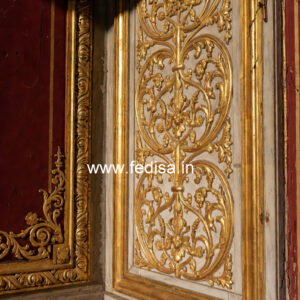 Vintage Wall Design Cross Ceiling Design No-2740