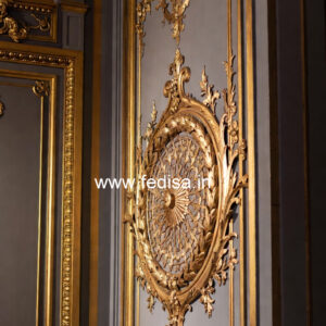 Colonial Wall Decor Bedroom False Ceiling Simple Design No-2746