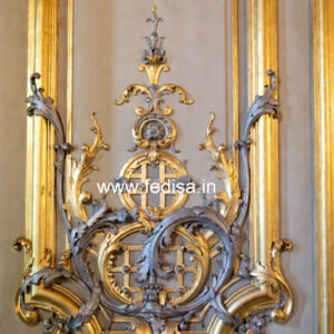Royal Wall Design False Ceiling Design For Long Hall No-2748