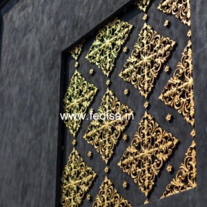 Heritage Wall Style Gypsum Sheet Ceiling Design No-2749