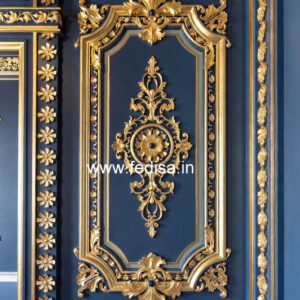 Dining Room Wall Design Classic Ceiling Flower Color Design No-2763