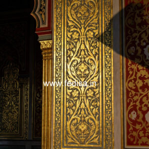Classic Tv Wall Design False Ceiling Design For Mandir No-2765