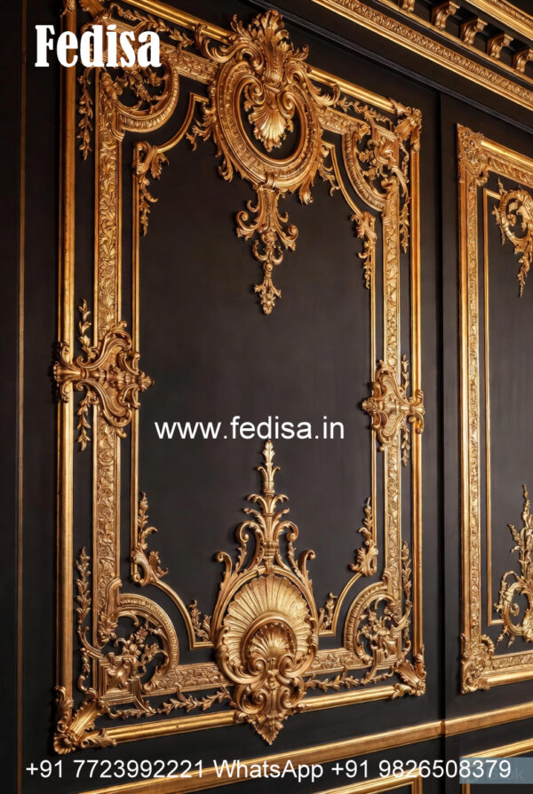 Carved Wall Panels Round Shape Pop Design No-2769 - Fedisa