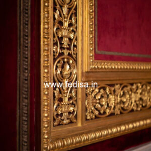 Wall Art Classic Style Best False Ceiling Design For Drawing Room No-2774