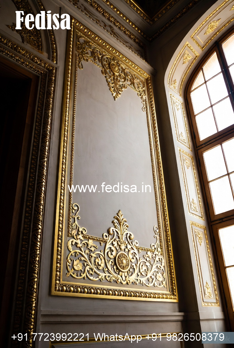 Traditional Wall Design Ceiling Skirting Designs No-2776