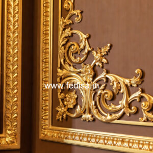 Stone Wall Cladding Modern Restaurant Ceiling Design No-2798