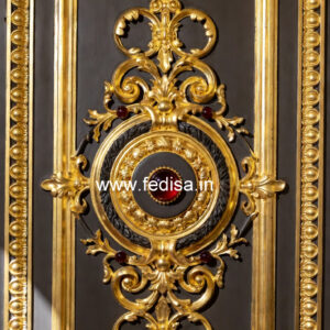 Carved Wall Panels Simple Ceiling Pop Design Small Hall No-2807