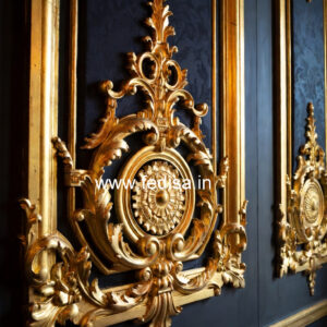 Ceiling To Wall Molding Wooden False Ceiling Price No-2886