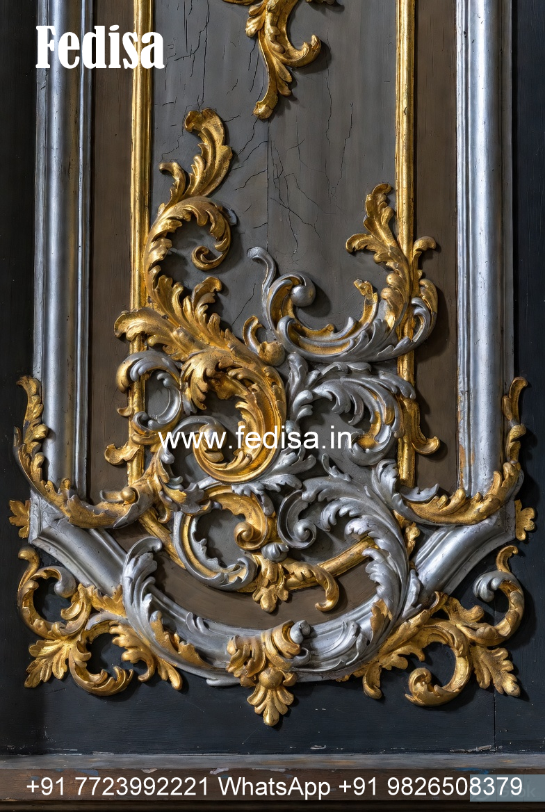 Neoclassical Wall Decor False Ceiling For Small Bedroom No-2903