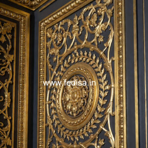 Wooden Wall Panel Design Modular False Ceiling No-2905