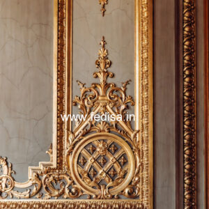 Hallway Wall Design Traditional Veneer False Ceiling No-2916