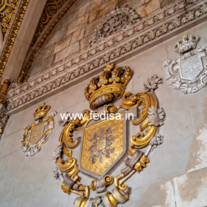 Classic Living Room Wall Design Pop Hall Ceiling No-2951