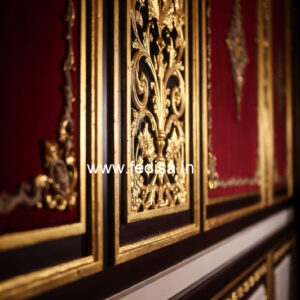 Antique Wall Design Up False Ceiling No-3018