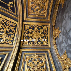 Wallpaper Classic Design Tray False Ceiling No-3025