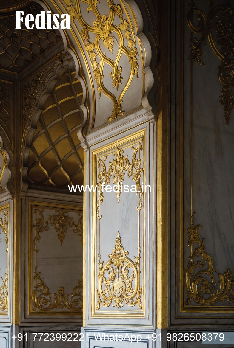 Stone Wall Cladding False Ceiling Small Room No-3026