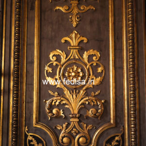 Vintage Wall Design Perforated False Ceiling No-3044