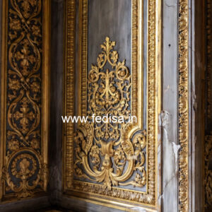 Baroque Wall Design Cost Of Pvc False Ceiling No-3092