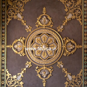 Carved Wall Panels False Ceiling To Hide Beam No-3187