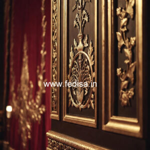 Carved Wall Panels False Ceiling In Conservatory No-3225