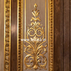 Feature Wall Classic Style Wooden Pvc False Ceiling No-3260