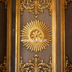 Stone Wall Cladding Bedroom With False Ceiling No-3292