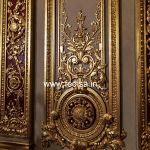 Bedroom Classic Wall Decor Jali Cutting False Ceiling No-3332