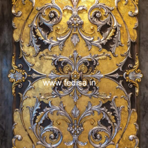 Victorian Wall Design Temple False Ceiling No-3353