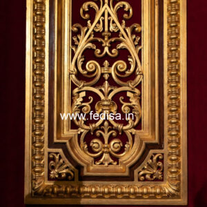 Royal Wall Design Fire Resistant False Ceiling No-3356