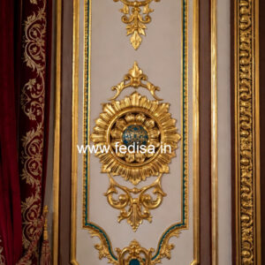 Classic Living Room Wall Design Usg False Ceiling No-3407