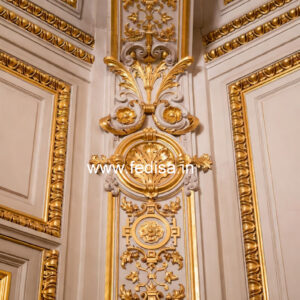 Feature Wall Classic Style Pop Ceiling Design No-3412