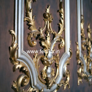 Vintage Wall Design Down Ceiling Design No-3424