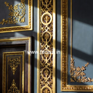 Heritage Wall Style False Ceiling For Bedroom No-3471