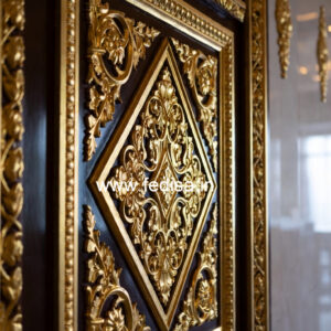 Luxury Wall Patterns Down Ceiling Design For Lobby No-3495