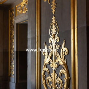 Carved Wall Panels Plain Ceiling Design No-3529