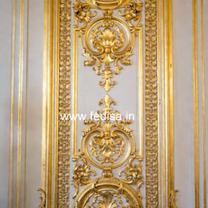 Luxury Wall Patterns False Ceiling Cost For Living Room No-3571