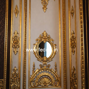 Dining Room Wall Design Classic False Ceiling Jali Design No-3675