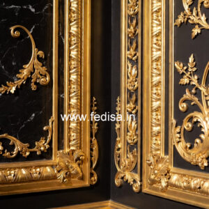 Traditional Wall Design Pop Design For Hall With Two Fans No-3688