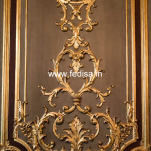 Stone Wall Cladding Chat Ceiling Design No-3710