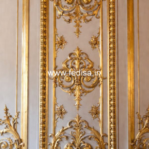 Vintage Wall Design False Ceiling Pvc Design No-3728