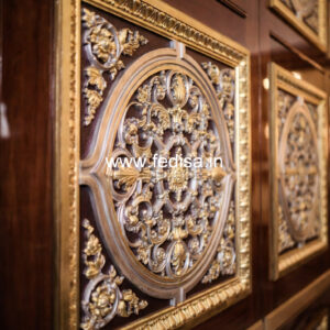 Victorian Wall Design Hall Pop Design Latest No-3733