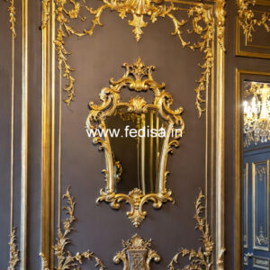 Colonial Wall Decor Square False Ceiling Design No-3734