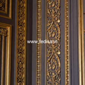 Textured Wall Finish False Ceiling Flower Design No-3745