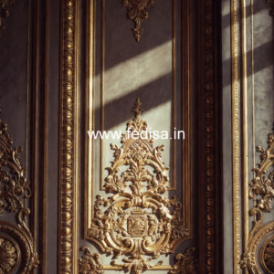 Hallway Wall Design Traditional Pop Design For Lobby Two Fan No-3752