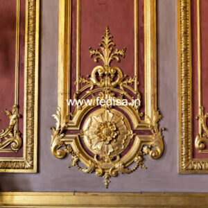Baroque Wall Design Murga Jali False Ceiling No-3776