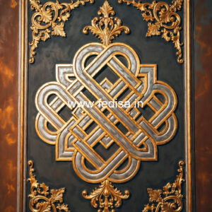 Wall Molding Design Bathroom Pop Design Plus Minus No-3780